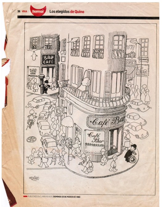 Publicación diario La Nación Revista; 1983